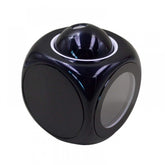 Assorted color LCD digital alarm clock with voice projection and smart backlight, easy-to-read display, temperature indicator, snooze function, and adjustable projecting angle